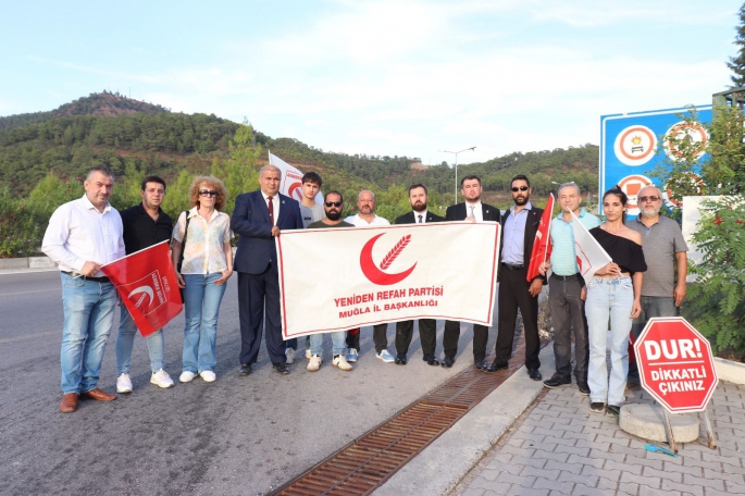 YENİDEN REFAH MUĞLA’DAN GÖCEK TÜNELİ ZAMLARINA TEPKİ