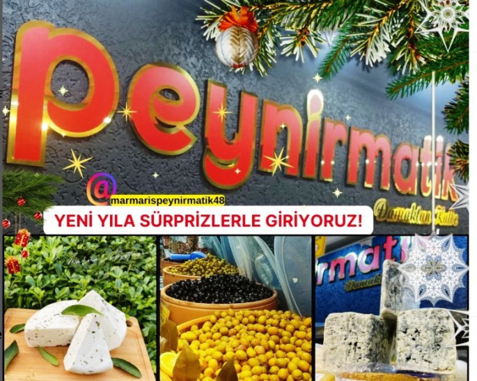 YILBAŞI HEDİYENİZ PEYNİRMATİK MARMARİS'TEN