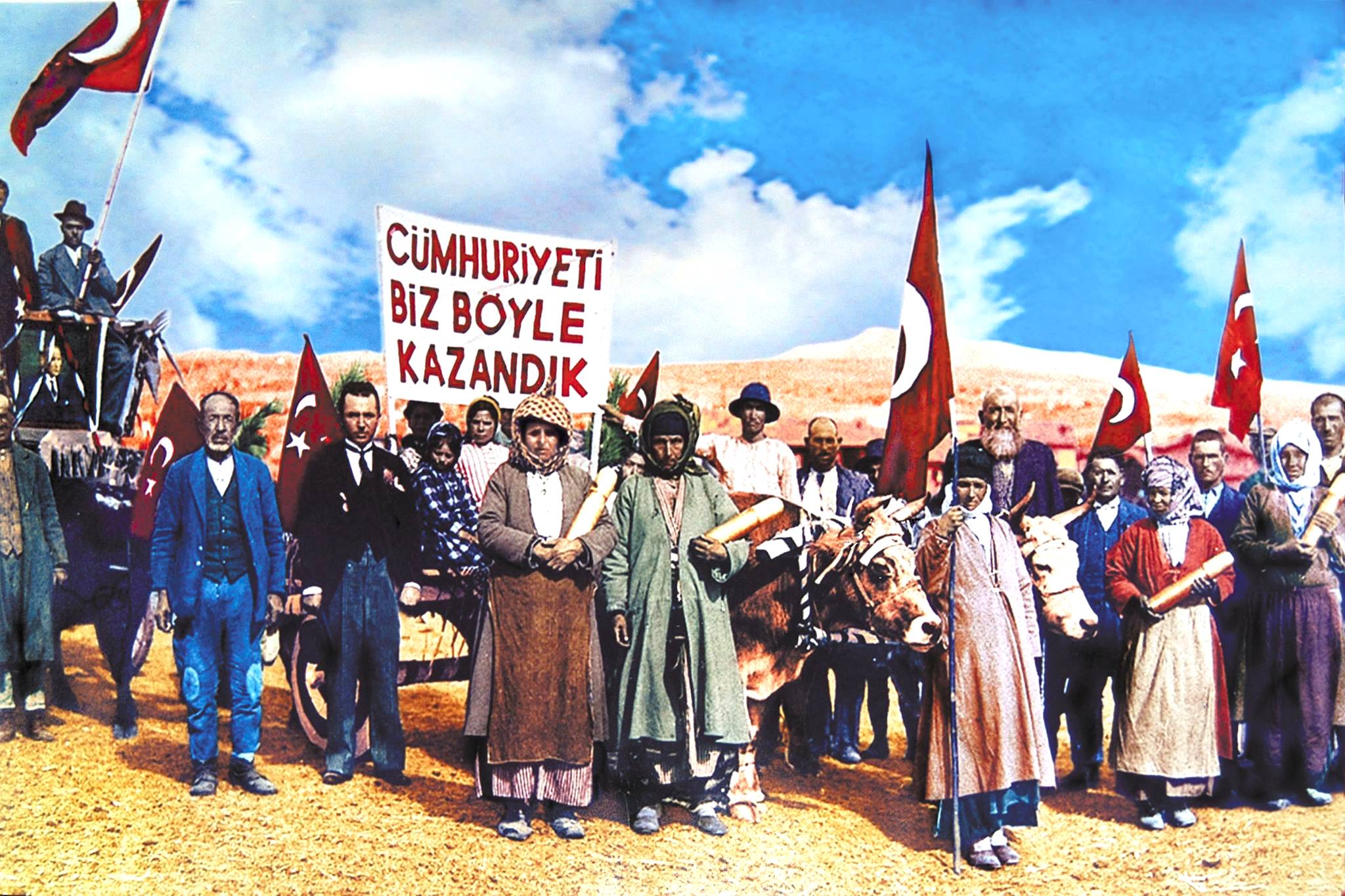    “Türkiye Cumhuriyetimizin 2. yüzyılının üçüncü yılını tamamladığımız bugünlerde; Ulu